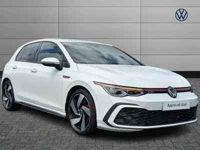 Used VW Golf VIII GTI 245 HP (180 kW) 2023 White Hatchback