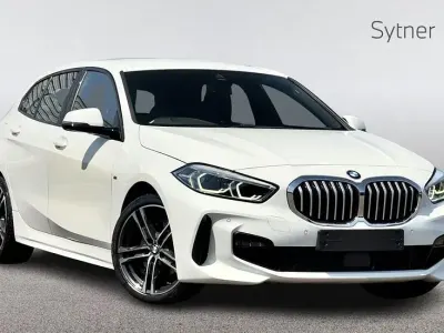 Used BMW 118 M Sport 134 HP (98 kW) 2021 White Hatchback