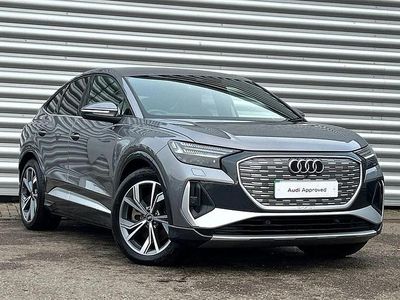 Used Audi Q4 Sportback e-tron Comfort 150 kW (204 HP) 2021 Grey SUV
