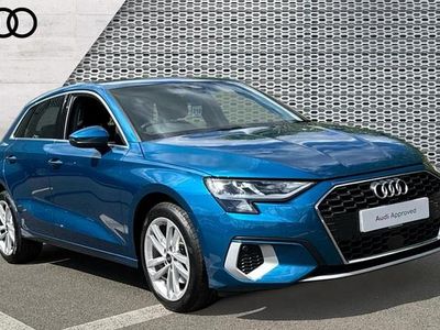 Blue Used 2021 Audi A3 Sportback e-tron Sport Hatchback | £21,030 (Expensive)