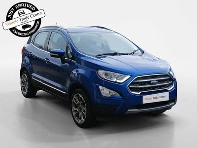 Used Ford Ecosport Titanium 125 HP (91 kW) 2018 Blue SUV