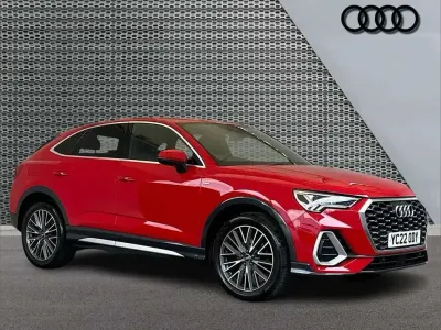 Used Audi Q3 S-Line 150 HP (110 kW) 2022 Red SUV