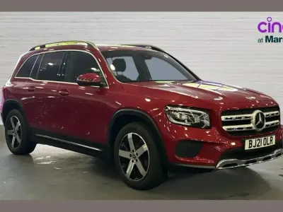 Used Mercedes GLB200 161 HP (118 kW) 2021 Red SUV