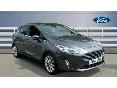 Used Ford Fiesta Titanium 95 HP (69 kW) 2021 Grey Hatchback