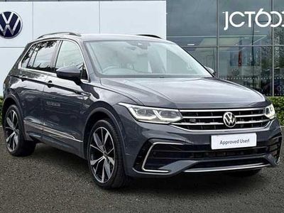 Grey Used 2021 VW Tiguan R-line SUV | £25,877 (Fair price)