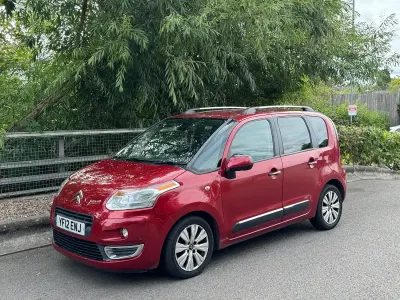Used Citroën C3 Picasso Exclusive 2012 Red MPV