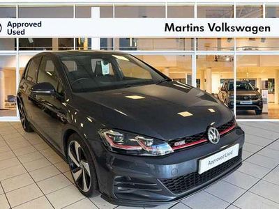 Used VW Golf VIII GTI 245 HP (180 kW) 2020 Blue Hatchback