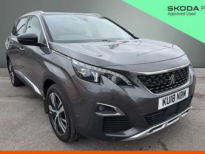 Used Peugeot 5008 GT-line 130 HP (95 kW) 2018 Grey MPV