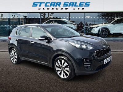 Used Kia Sportage 114 HP (83 kW) 2016 Black SUV