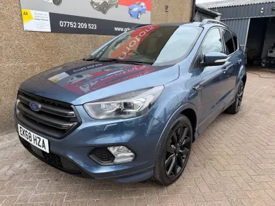 Used Ford Kuga ST-Line X 120 HP (88 kW) 2018 Blue SUV