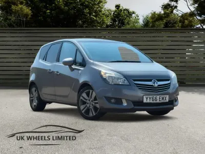 Used Vauxhall Meriva 120 HP (88 kW) 2016 Grey MPV