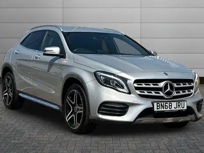 Used Mercedes GLA220 AMG line 174 HP (127 kW) 2018 Silver SUV