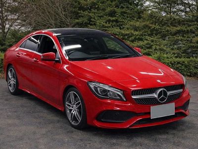 Used Mercedes CLA180 AMG line 122 HP (89 kW) 2016 Red Sedan