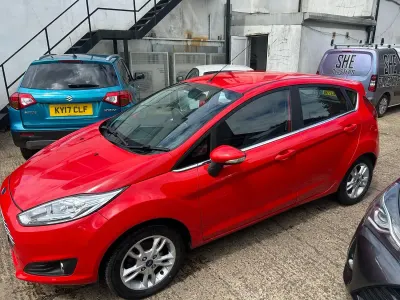 Used Ford Fiesta Zetec 2016 Red Hatchback