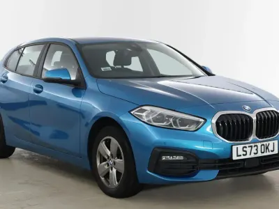 Used BMW 118 Comfort Edition 134 HP (98 kW) 2023 Blue Hatchback