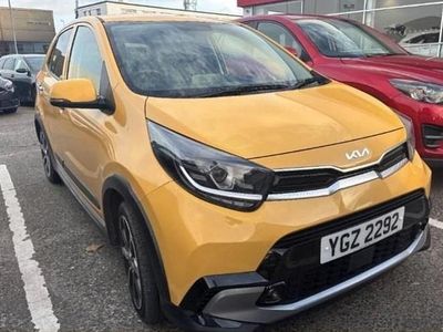 Yellow Used 2022 Kia Picanto X-Line Hatchback | £12,940 (Fair price)
