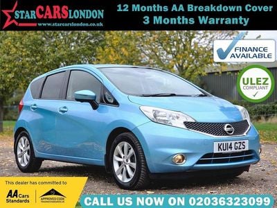 Blue Used 2014 Nissan Note S MPV | £3,000 (Good price)