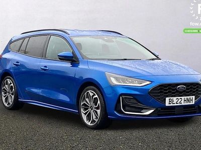 Blue Used 2022 Ford Focus ST-Line Estate | £17,099 (Fair price)