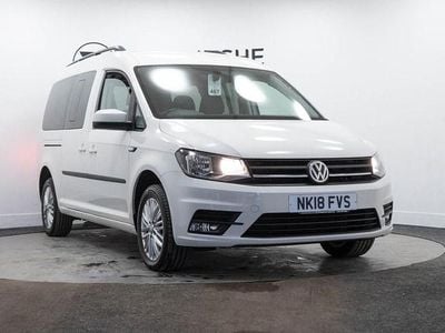 Used VW Caddy Maxi Life Life 102 HP (75 kW) 2018 White MPV