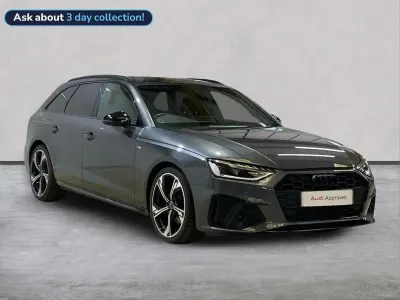 Used Audi A4 Black Edition 150 HP (110 kW) 2022 Grey Estate