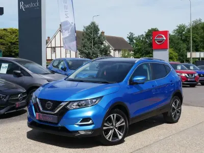 Used Nissan Qashqai N-Connecta 140 HP (102 kW) 2021 Blue SUV