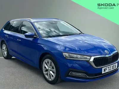 Used Skoda Octavia SE L 150 HP (110 kW) 2022 Blue Estate