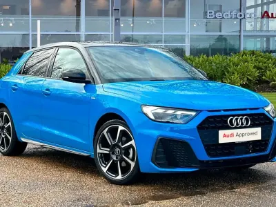 Used Audi A1 Black Edition 109 HP (80 kW) 2021 Blue SUV