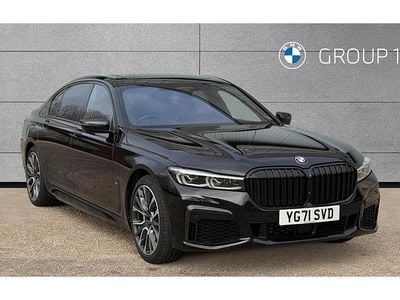 Begagnad BMW 745e M Sport 394 HK (289 kW) 2021 Svart Sedan