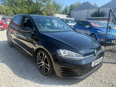 Used VW Golf VII GTD 2014 Black Hatchback