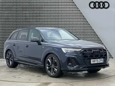 Used Audi Q7 Black Edition 286 HP (210 kW) 2025 Blue SUV