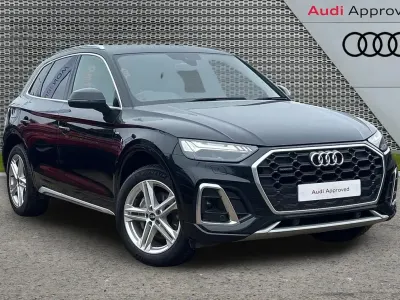 Used Audi Q5 S-Line 200 HP (147 kW) 2023 Black SUV