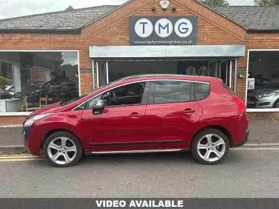Used Peugeot 3008 Allure 112 HP (82 kW) 2012 Red Hatchback