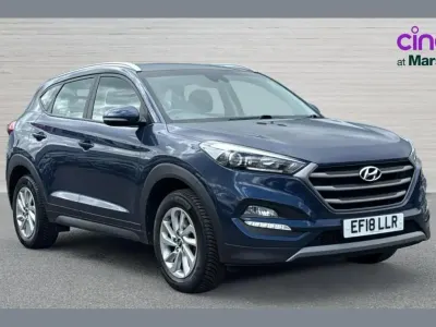 Used Hyundai Tucson SE 177 HP (130 kW) 2018 Blue SUV