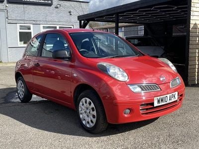 Used Nissan Micra Visia 79 HP (58 kW) 2010 Red Hatchback