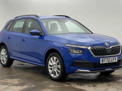 Used Skoda Kamiq SE 70 HP (51 kW) 2022 Energy blue SUV