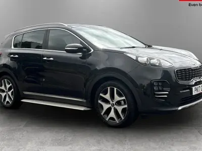 Used Kia Sportage GT-Line 141 HP (103 kW) 2017 Black SUV