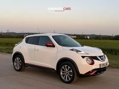 Used Nissan Juke Tekna 110 HP (80 kW) 2016 White SUV