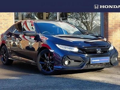 Used Honda Civic Sport 180 HP (132 kW) 2021 Blue Hatchback