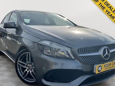 Używany Mercedes A200 AMG line 136 KM (100 kW) 2017 Szary Hatchback