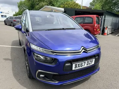 Used Citroën Grand C4 Picasso Feel 120 HP (88 kW) 2017 Blue MPV