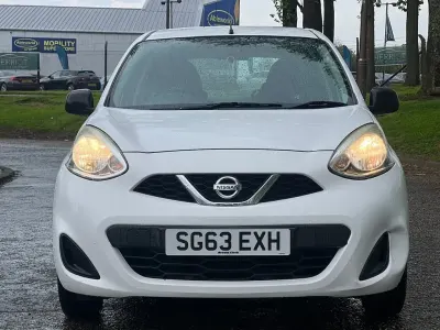 Używany Nissan Micra Visia 79 KM (58 kW) 2013 Biały Hatchback