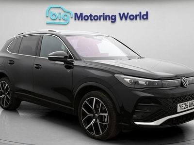 Black Used 2025 VW Tiguan R-line SUV | £34,700 (Fair price)