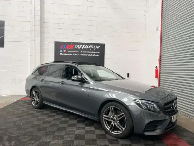 Gebraucht Mercedes E220 AMG Line Premium Plus 2018 Grau Kombi