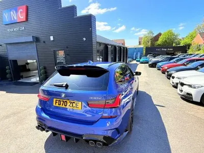 Begagnad BMW 330e M Sport 2021 Blå Kombi