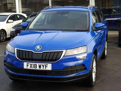 Blue Used 2018 Skoda Karoq SE Technology SUV | £11,985 (Fair price)