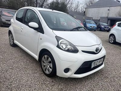 Used Toyota Aygo 2012 White Hatchback