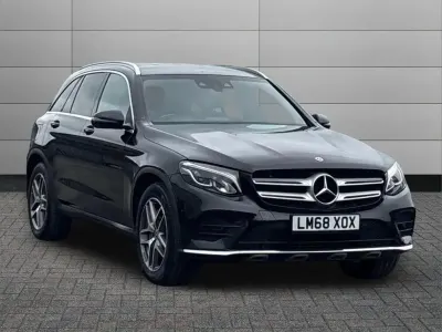 Used Mercedes GLC250 AMG line 211 HP (155 kW) 2018 Black SUV
