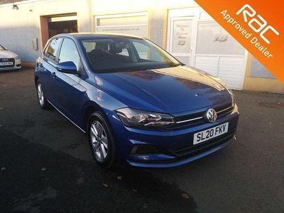 Blue Used 2020 VW Polo SE Hatchback | £9,999 (Fair price)