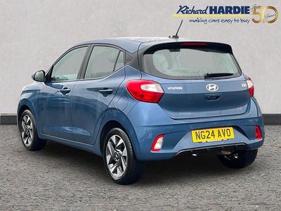 Used Hyundai i10 Advanced 62 HP (45 kW) 2024 Blue Hatchback