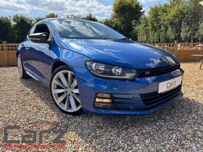 Blue Used 2016 VW Scirocco R-line Coupe | £8,795 (Fair price)
